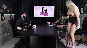 Feeling the Benefits of Neck Techniques Demonstrated by Gabe Spec Sheer Red. Enjoy the relaxation.