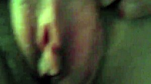 Tina in stockings indulges in detailed milf foot fetish worship