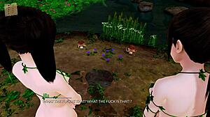 Harem Hotel 405: Curvy Girls with Big Tits in Sexy Outfits