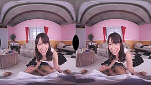 Teen gives blowjob and creampie while husband sleeps