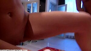 Busty Milf Seduces Spanish Teen In Intense Threesome Cumshot!