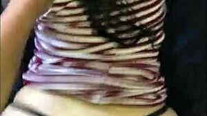 Homemade anal with big tits jovencita bent over.