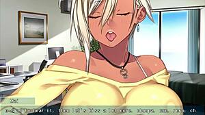 Kanobitch turns into a slut in ep7 with mating press creampie