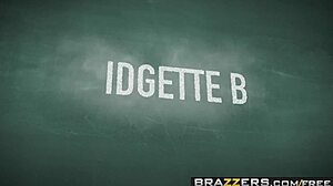 Are Bridgette B's big tits distracting Alex D at school in this cheating scene?