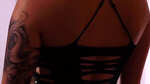 busty teen 18+ briz masturbating her big tits in solo session, pornstar style, feeling amazing 😍