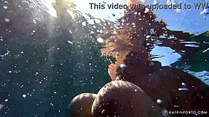 Check out this BBW's hairy pussy nude in public.