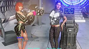 Name88s Triangle 16 babe craves hard doggystyle with wild creampie finish