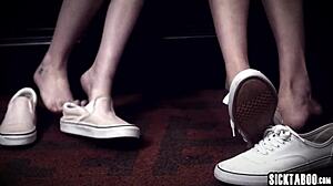 Haley Reed And Coco Lovelock Suck Big Hard Dick