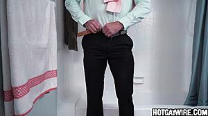 He Meets His New Stepson for the First Time