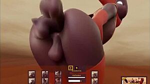 in this hentai game, i anal fuck the moreno character. what a ride!