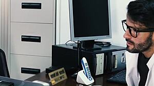 Perverted Gynecologist Slides Big Cock Into Wet Pussy During Check-Up