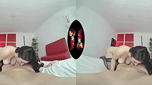 watch dian rius get pounded in vr with her big tits