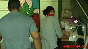 yo, watch pretty bambi diamond get double banged hard