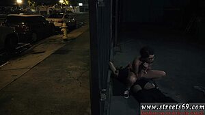 Harsh BDSM master punishes secretary Mapal in garage. Crony joins for rough domination.