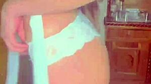 Latina Teen Shows Off Big Ass And Small Tits