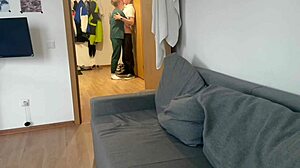 He Invited a Student for a Juicy Blowjob and Intense Orgasm