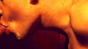 The punk priest confesses his sins with a dicksucking session in the booth, ending in a facial.