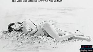 Anetta Keys Strips Boldly, Showing Shaved Pussy and Big Ass in Intense Solo Porn