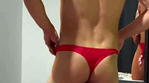 Unbelievable! Underwear Casting Turns into Gay Anal Porn with Curious Straight Guy