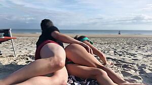 Milf Gets Unexpected Anal Creampie In Public