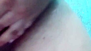 Stepmother Showers and Touches Herself Until Climax in Stepson's Bed. Homemade Lesbian Scene Captures Every Moan.