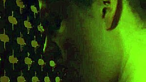 The punk priest confesses his sins with a dicksucking session in the booth, ending in a facial.