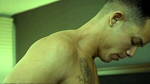 Adorable buddies flip positions before work