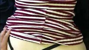 Homemade anal with big tits jovencita bent over.