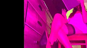 Stilettos Dangle Seductively in Stockings, Paulette Lerouge