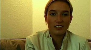 Wow, watch two gorgeous German teens rub clits for first time on camera!