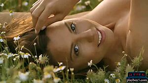 Anetta Keys Strips Boldly, Showing Shaved Pussy and Big Ass in Intense Solo Porn