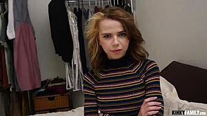 kinky family home alone with slutty stepsis alina west