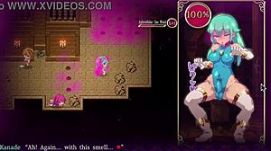 My Futa Lost Control with Hand and Pussy Toy in Mage Kanade's Dungeon Quest Redo Part 2