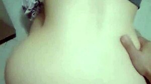 creampie with wife in doggy style