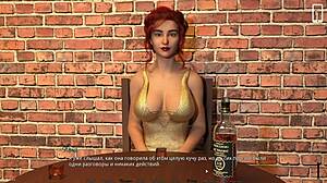 Milf Rides Big Cock Rough Cowgirl Cum on Dress