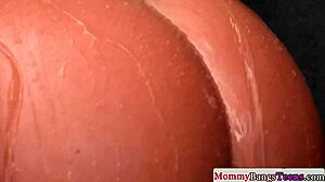 Beautiful cougar gets involved with teen 18+s