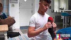 Foot Massage Turns Into Hardcore Cock Play with Kendrick Thomas and James Keresford