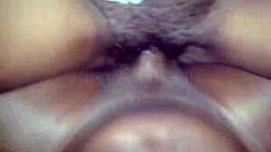 Well-Endowed Guy Delivers Intense Sex to Young Ebony BBW After Blowjob and Creampie