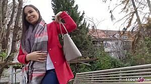 Teen Sofie With Big Tits Fucks For Cash In Public Casting