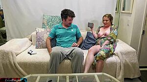 Ever wonder how stepmom teaches stepson to enjoy her curvy pussy?