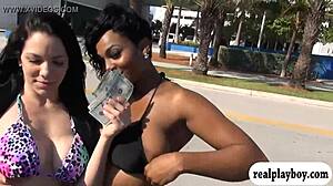 Hey, can you flash those nice tits for some quick cash?