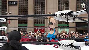 2013 NTW Taiwan Entertainment Wrestling: Douyu vs Apple Miyuki in Osaka Pro Match