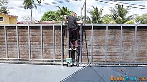 cougar gets her pussy pounded and cum filled