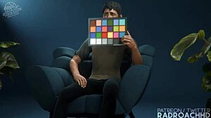 Hell yeah! Mei personal trainer by RadroachHD rocks wild monster cock sex!