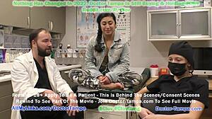 Doctor Tampa humiliates Jasmine Rose in gyno exam with Nurse Stacy Shepard at Tampa University!