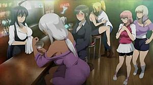 I love this futanari hentai game creampie scene