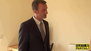 British Submissive Overwhelmed by Intense Maledom Cock Domination