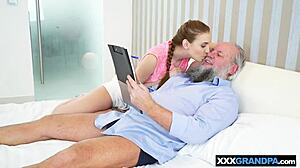 hungarian teen hottie bangs much older men with passion