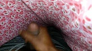 my husband jerks off with his hand while i'm away from home