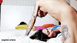 wearing argentina jersey while showing full support